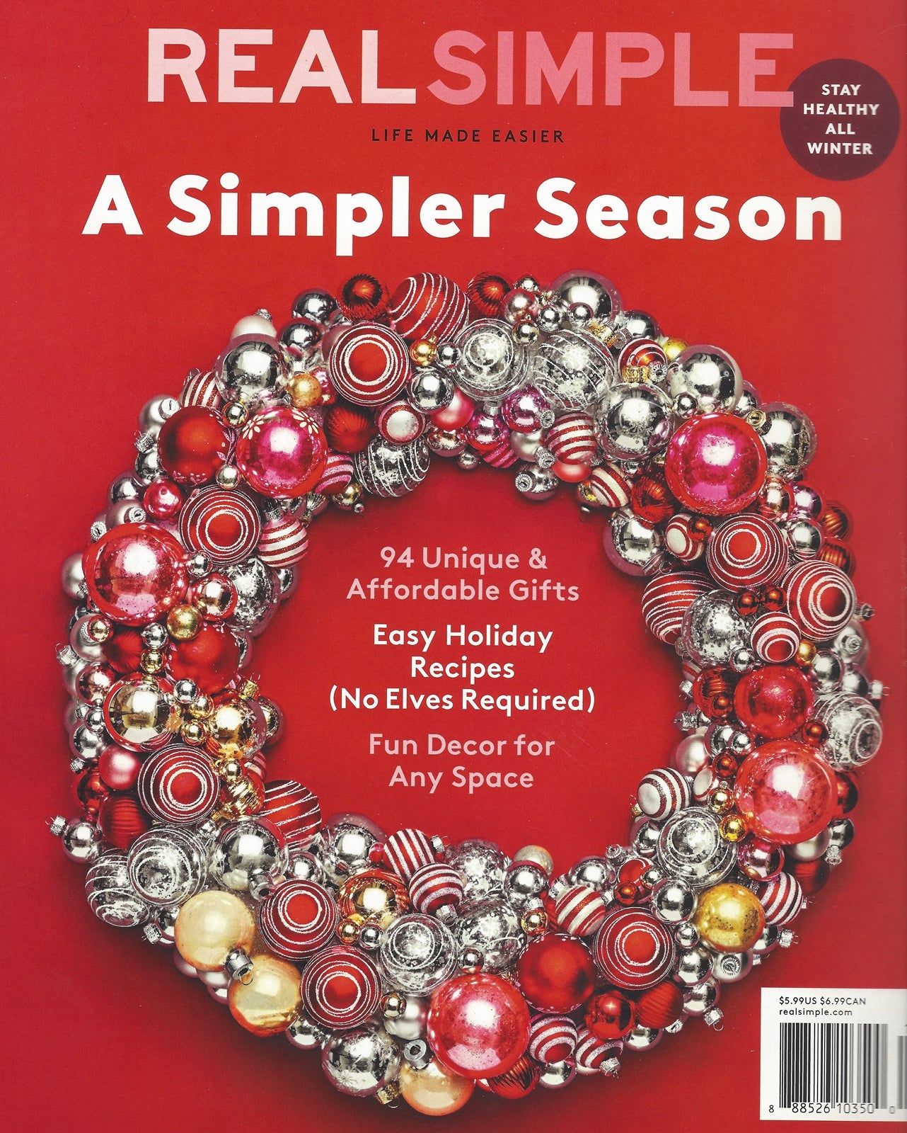 SEEN & HEARD - REAL SIMPLE - DECEMBER 2018