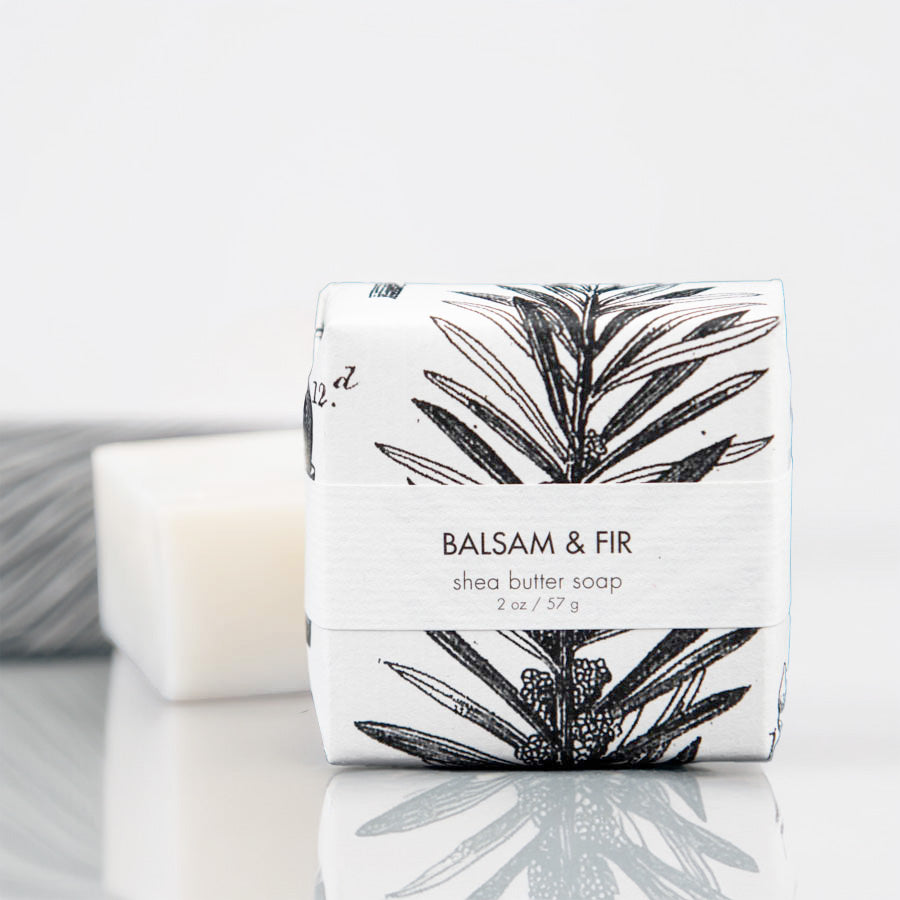 Balsam & Fir - Petite Shea Butter Soap