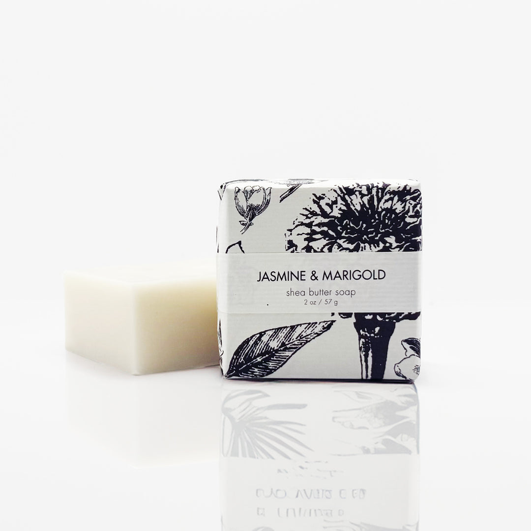 Shea Butter Soap - Jasmine and Marigold Guest Bar