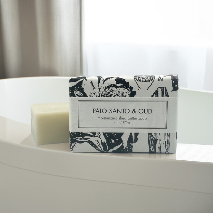 NEW Palo Santo & Oud - Natural Shea Butter Soap