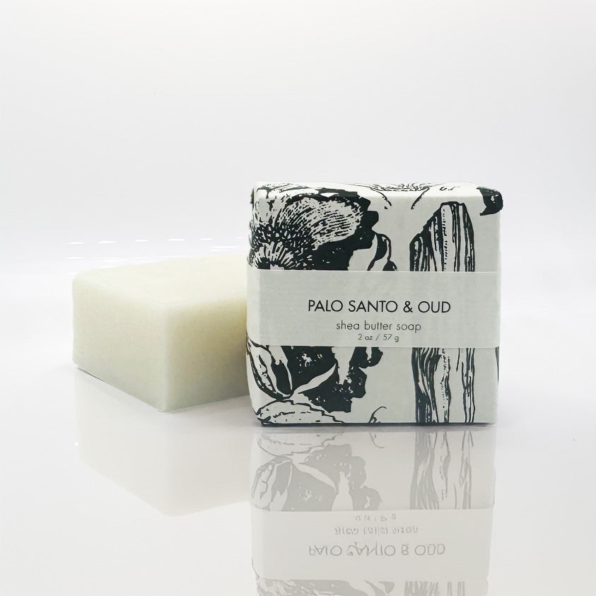 Shea Butter Soap - Palo Santo & Oud Guest Bar