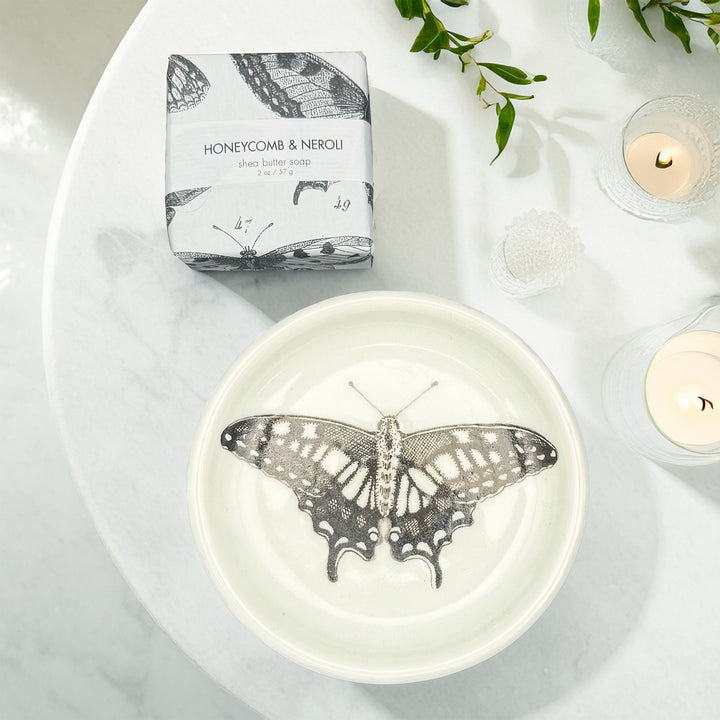 Petite Honeycomb & Neroli and SKT Swallowtail Everything Plate Gift Set