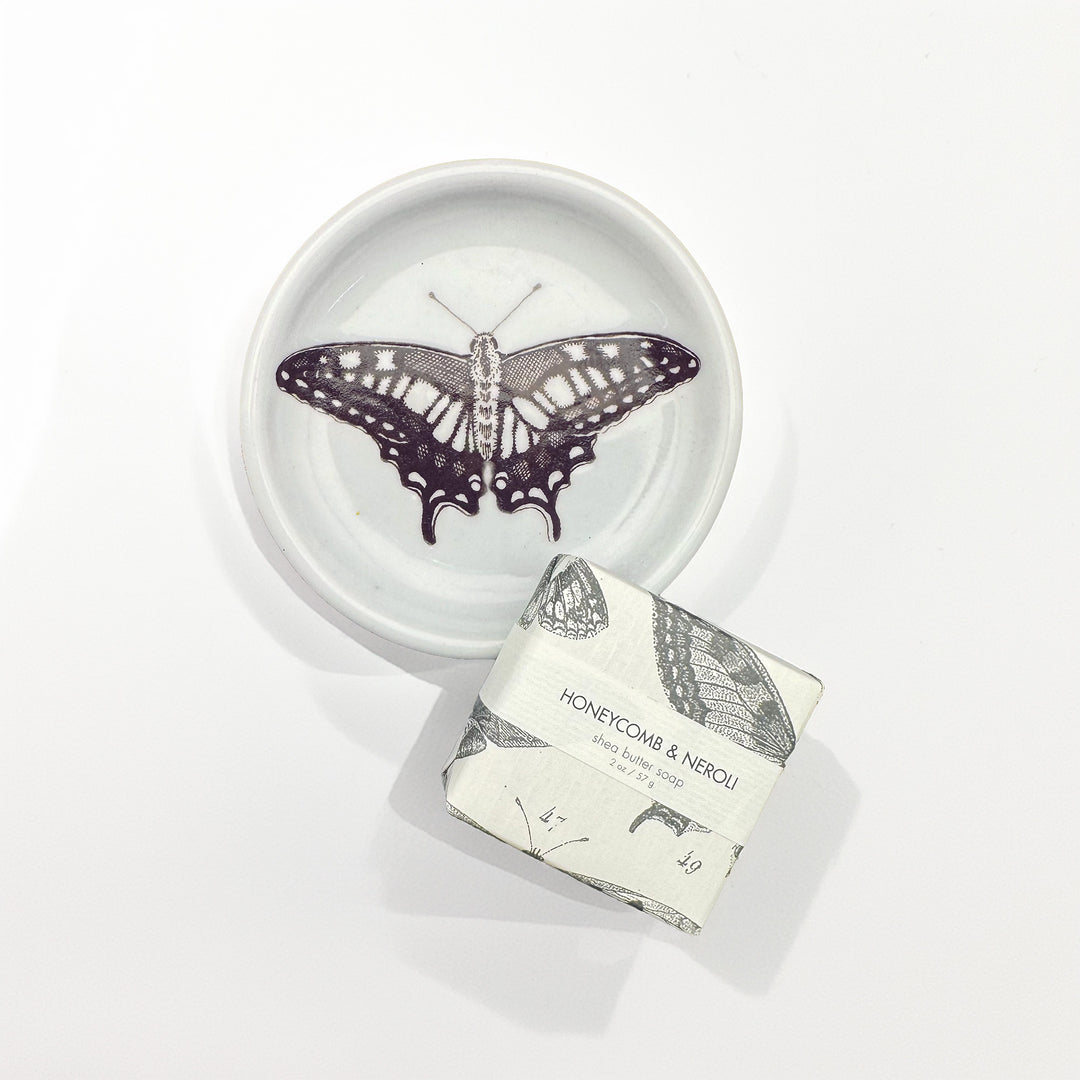 Petite Honeycomb & Neroli and SKT Swallowtail Everything Plate Gift Set