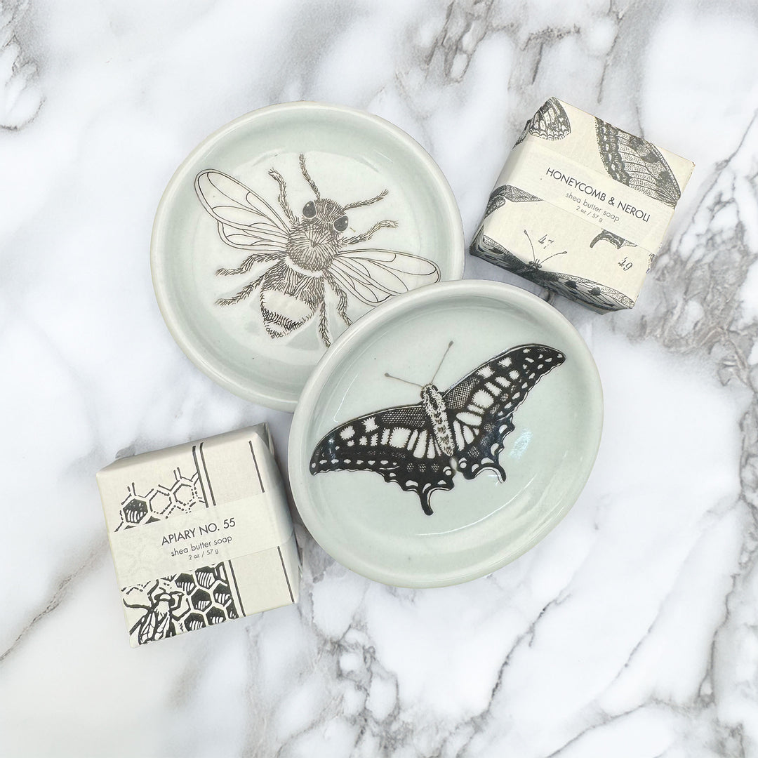 Swallowtail Butterfly Everything Plate by SKT Ceramics