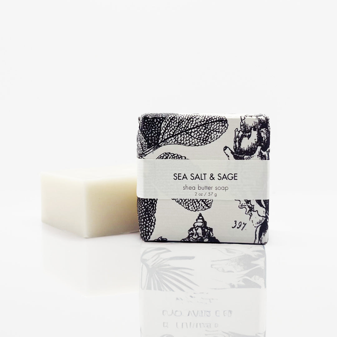 Shea Butter Soap - Sea Salt & Sage Guest Bar