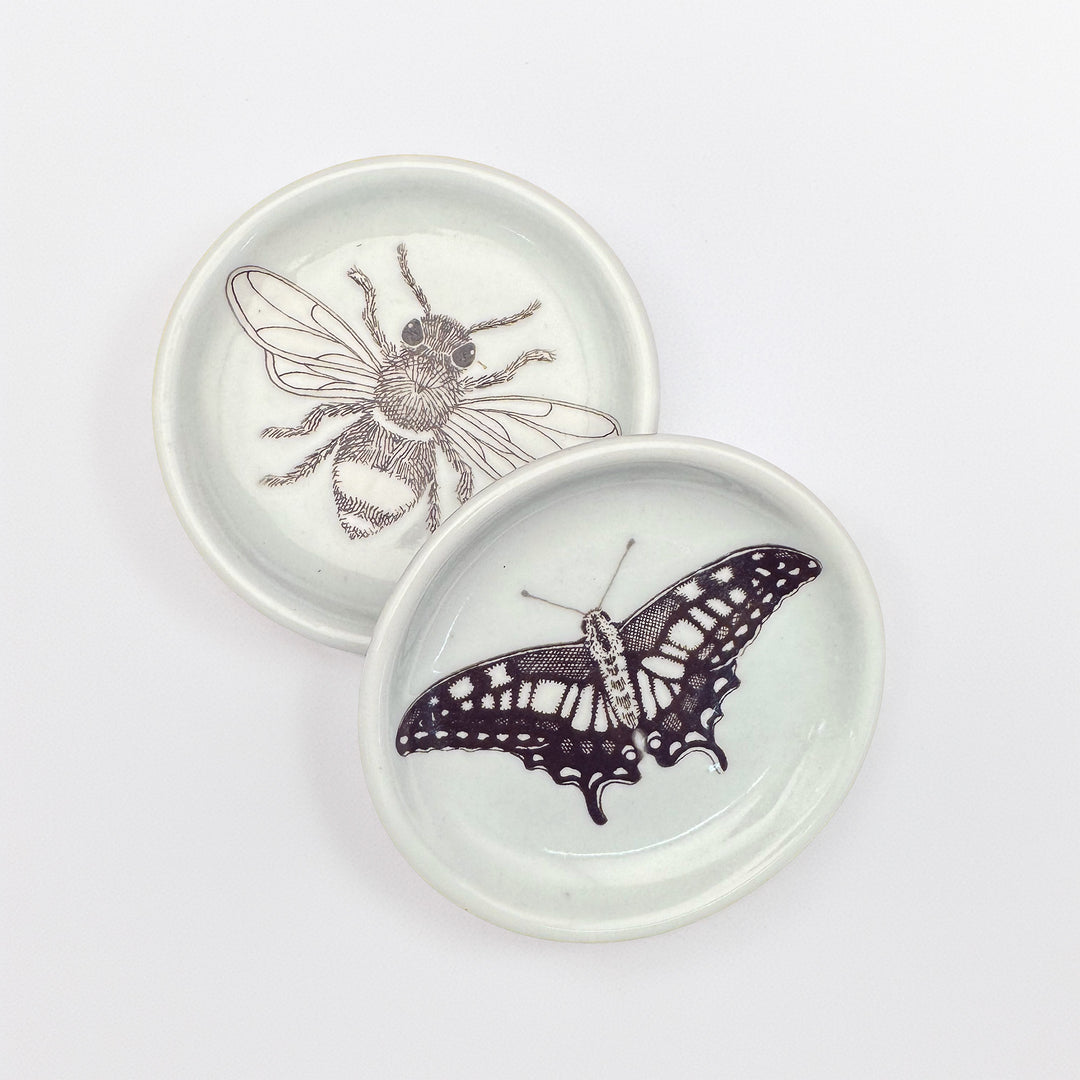 Swallowtail Butterfly Everything Plate by SKT Ceramics