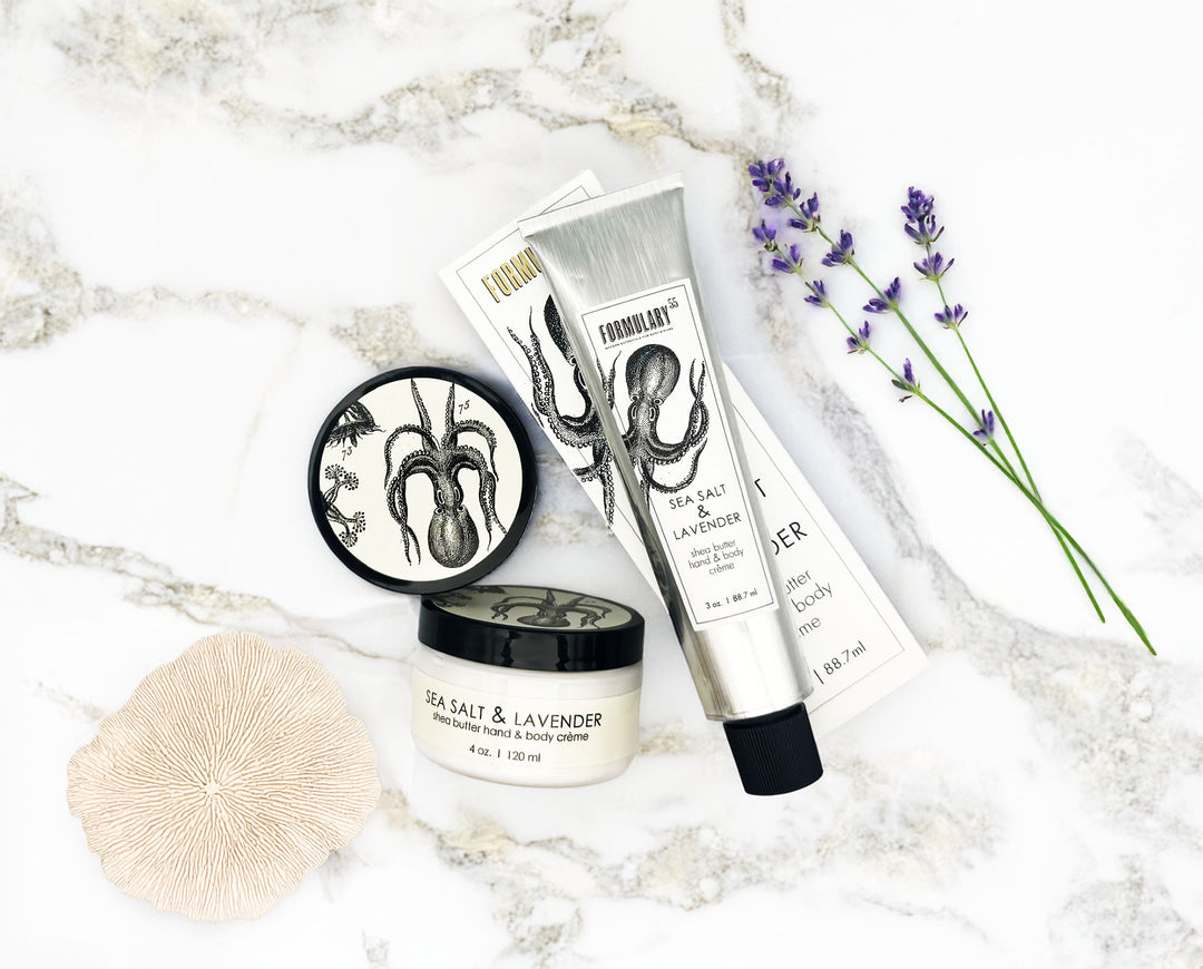 Sea Salt & Lavender - On-the-Go Shea Butter Hand and Body Creme Tube