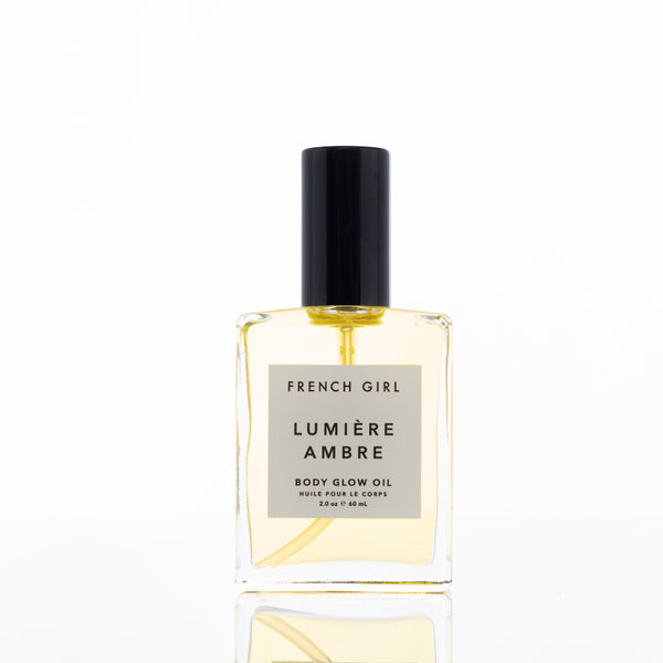 amber body glow oil by French Girl Organics