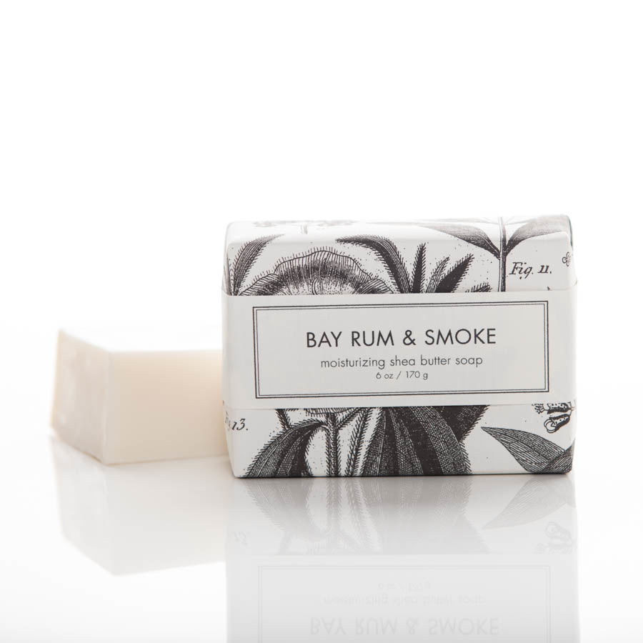 Bay Rum and Smoke Shea Butter Bar by Formulary 55