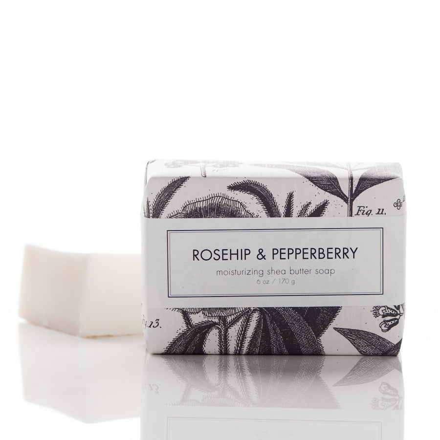 Rosehip and Pepperberry Shea Butter Soap by Formulary 55