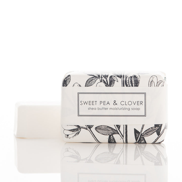 Shea Butter Soap - Sweet Pea & Clover Bath Bar