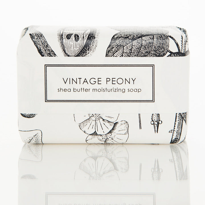 Shea Butter Soap - Vintage Peony Bath Bar